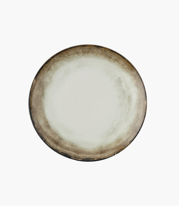 Shade Earth Plate Flat Porcelain 20cm