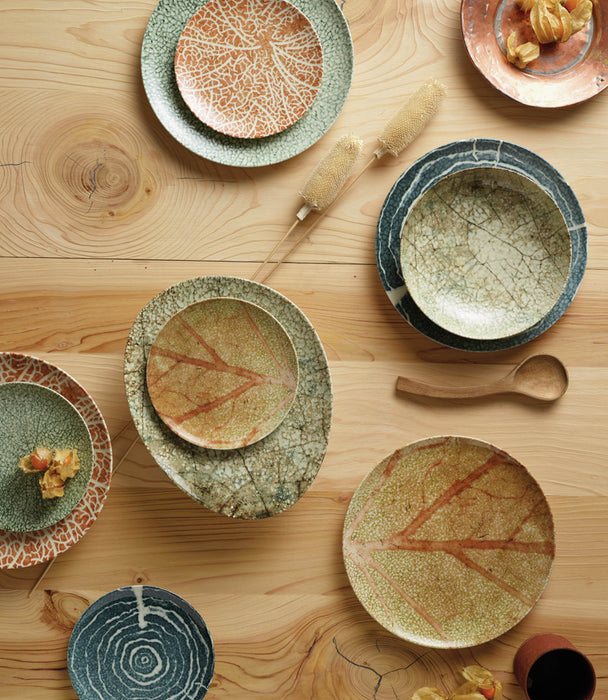 Nature Essence Soup Plate Cm Porcelain 22cm - Roomours