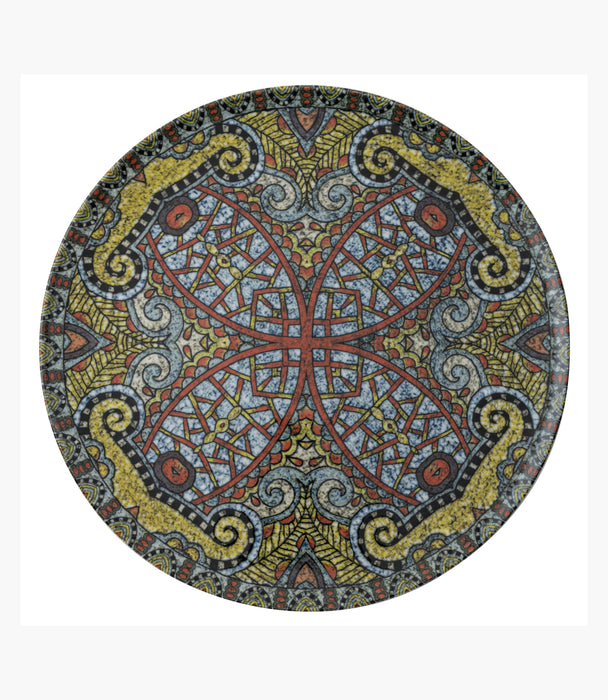 Mandala A Plate Flat Porcelain 32cm