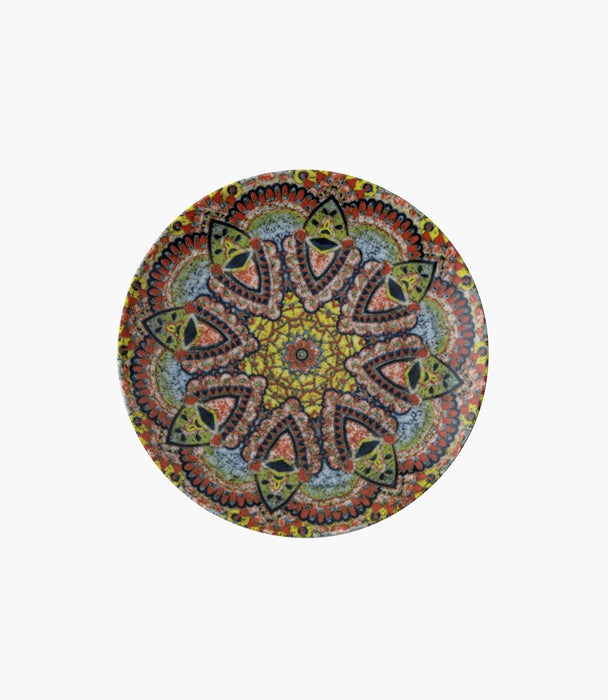 Mandala C Plate Flat Porcelain 20cm