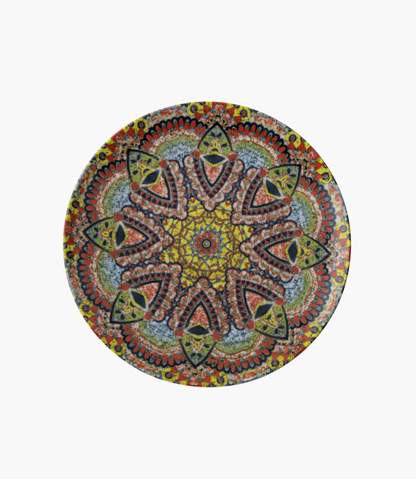 Mandala C Plate Flat Porcelain 27.5cm
