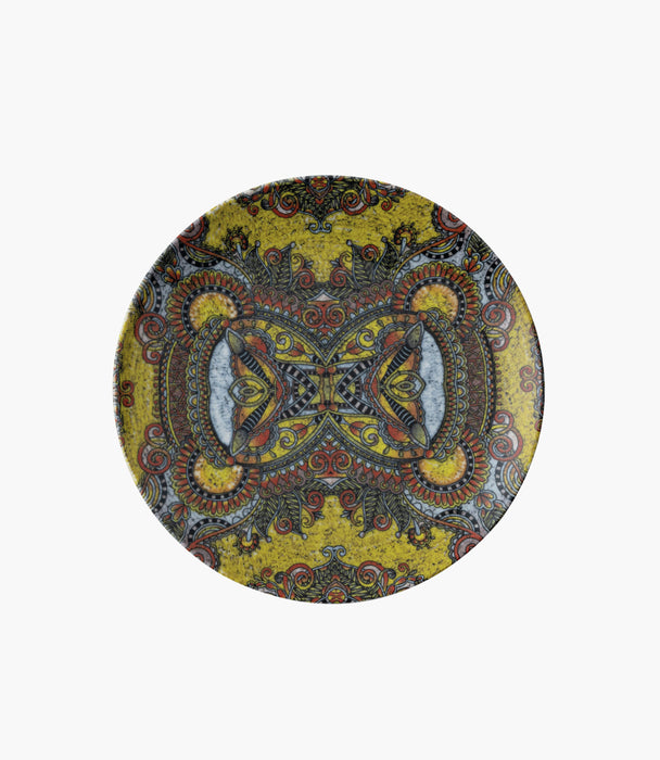 Mandala D Plate Flat Porcelain 20cm