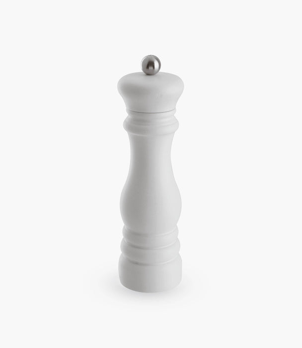 Pepper Mill Wood White Matt 20.5cm - Roomours