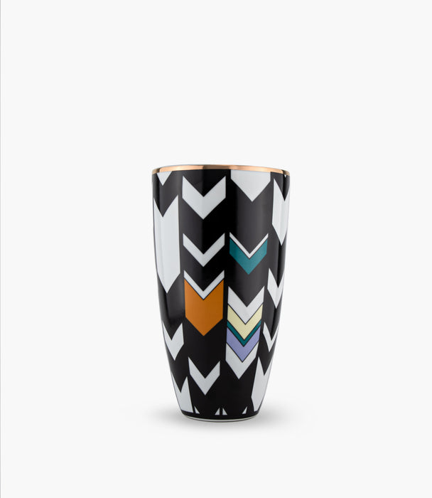 Matteo Ceramic Vase Small - Multicolour
