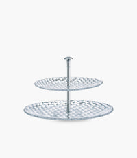Bossa Nova Two Tier Tray Large