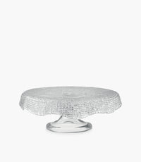 حامل كيك ديامانتي زجاجي شفاف