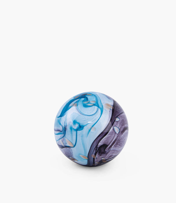 Murano Ball Mother Earth Ocean 20x19.5cm - Roomours
