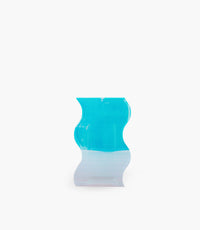 Oliver Iridescent Large Vase - Clear - Roomours