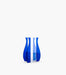 Oliver Acrylic Vase - Clear & Blue - Roomours