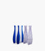 Oliver Acrylic Vase - Clear & Blue - Roomours