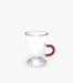 Brittany S/2 DW T-Cup Clear handle Amber - Roomours