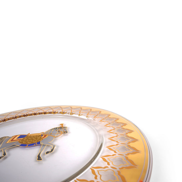 Pferd Amber Charger plate 32cm