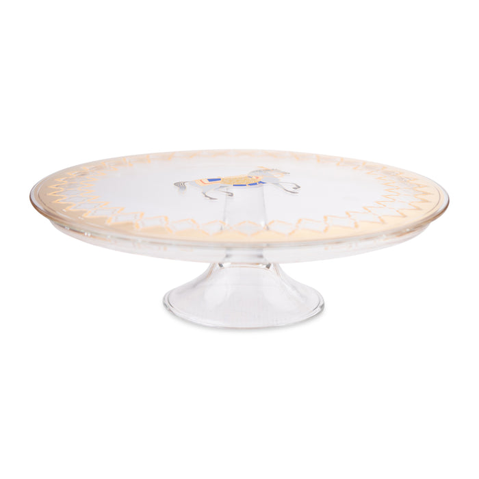 Pferd Amber Footed plate and Dome 24cm