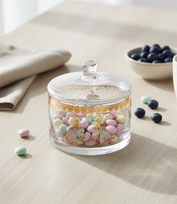 Pferd Amber Small Candy box with cover 13cm