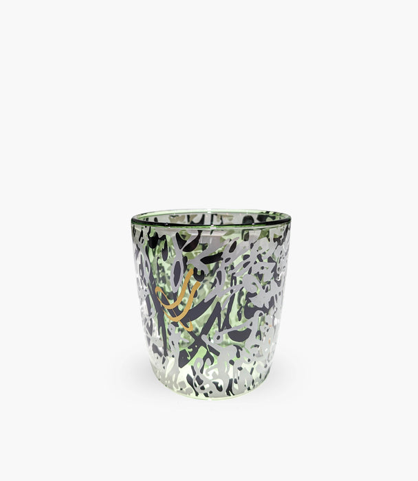 Calligraphy Green Cup S/1 450mL - Roomours