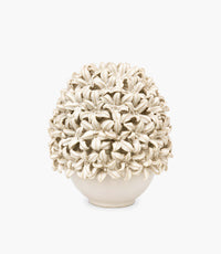 Imperial White Ceramic Vase 21*21*24cm