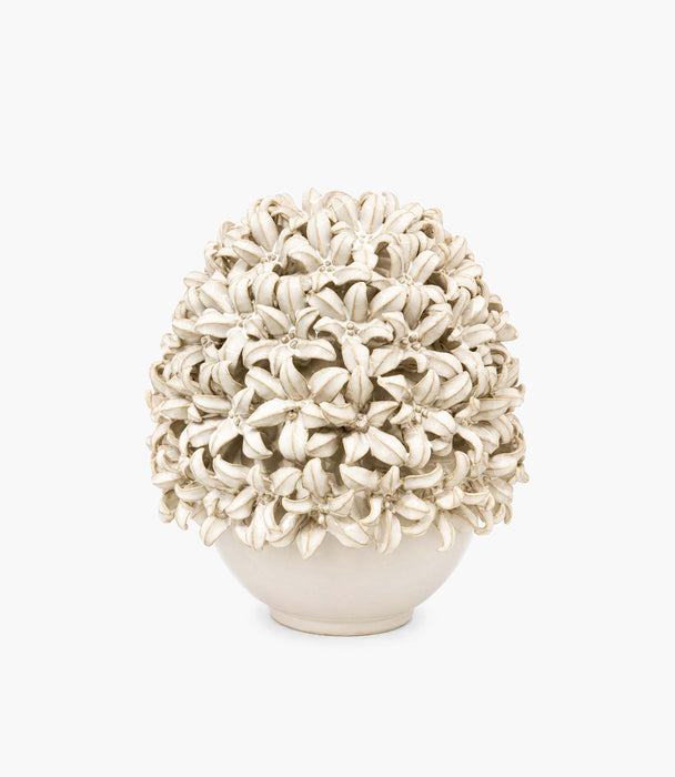 Imperial White Ceramic Vase 21*21*24cm
