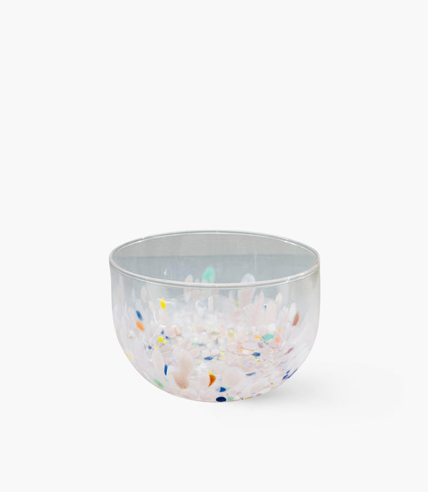 Elenoire Cup Carmen S/6 Trasp White Flame and Color Flakes