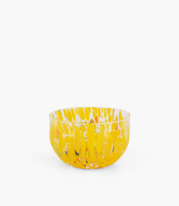 Elenoire Cup Carmen Flame W/Color Flakes S/6