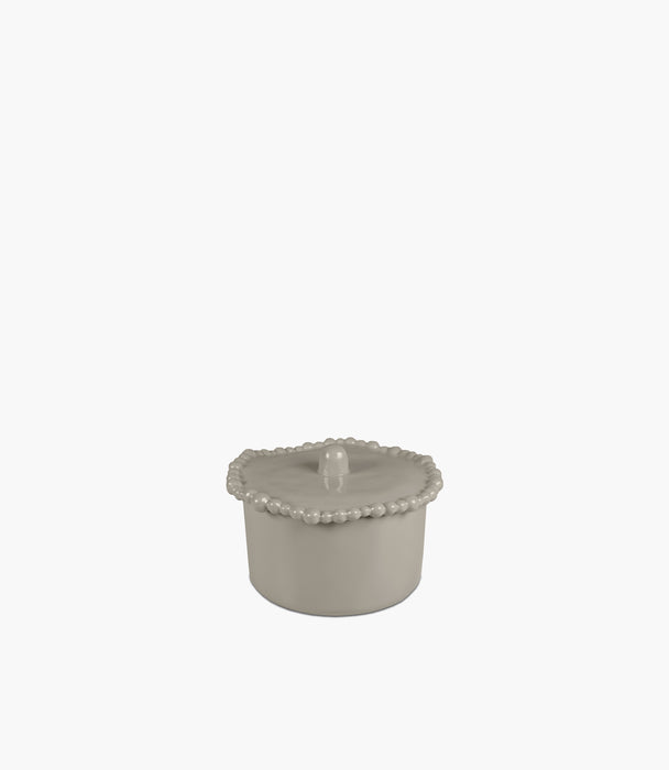 Joke Table & Kitchen Biscuit Jar - Taupe