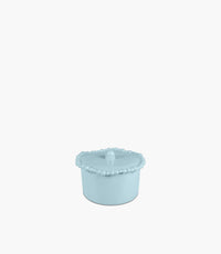Joke Table & Kitchen Aqua Biscuit Jar