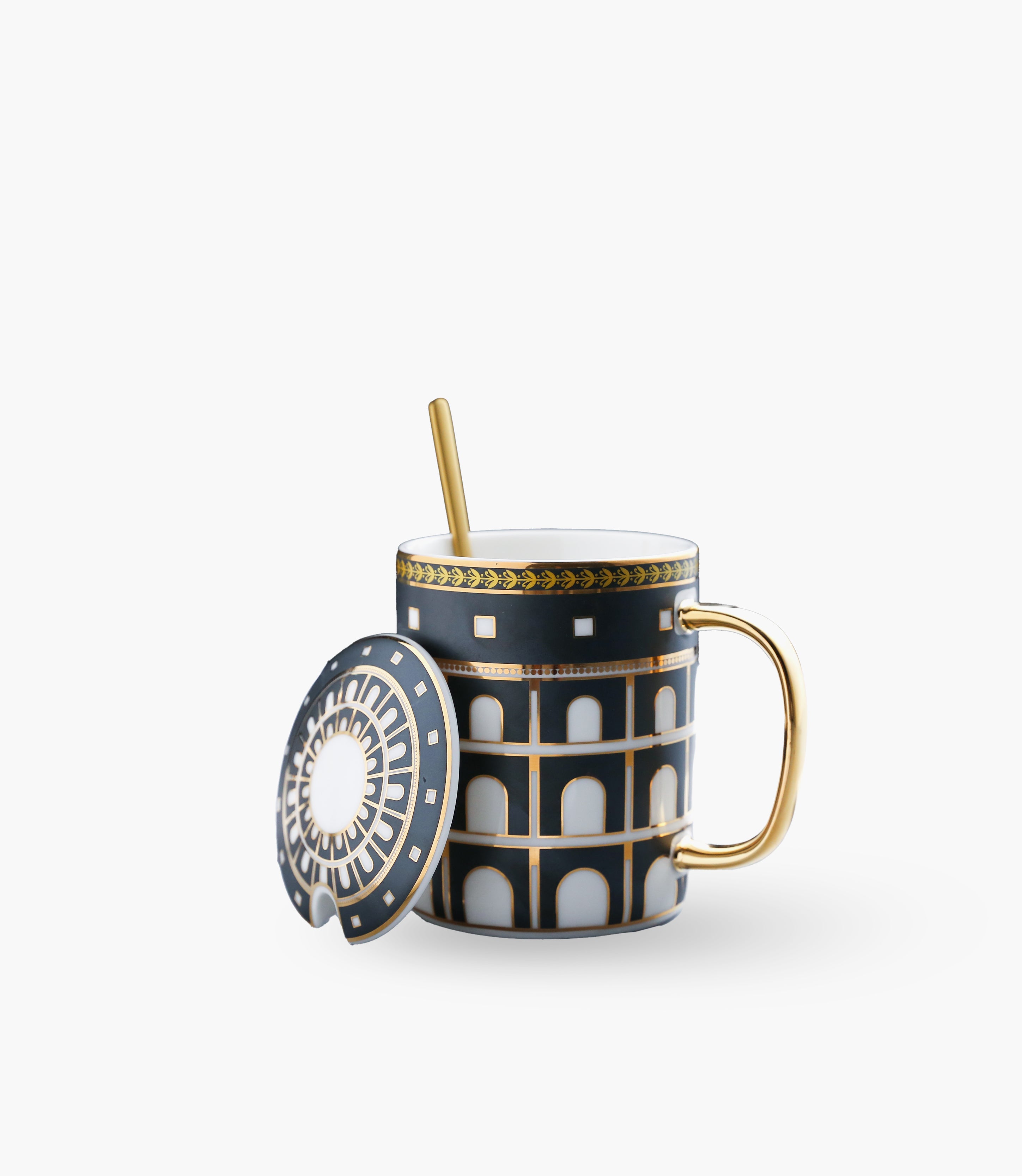 Palace Mug W/Lid And Spoon 35mL
