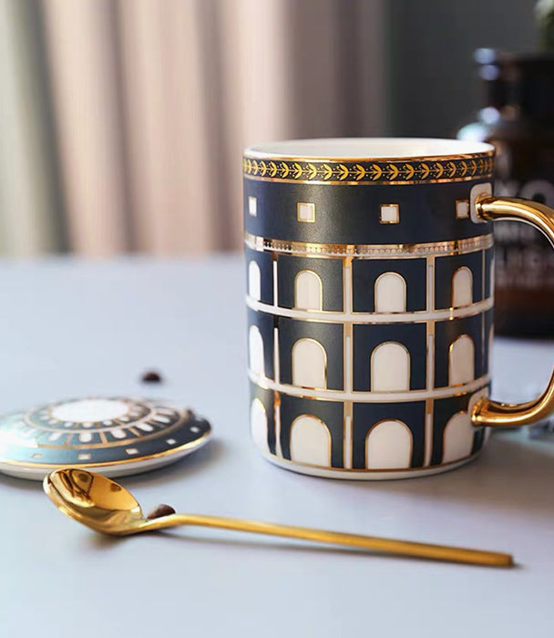 Palace Mug W/Lid And Spoon 35mL