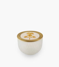 Candy Bowl Glass Dia 16Cm Rice Engraving Nourie Embroidery