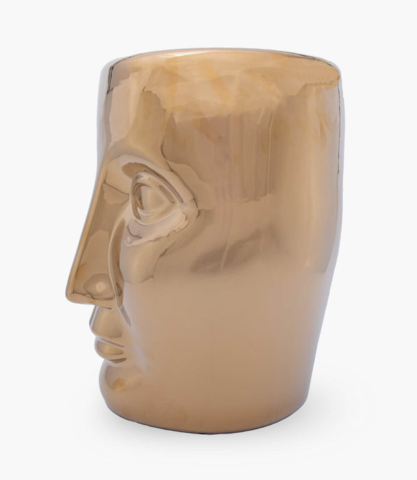 Phiz Accent Table - Gold - Roomours