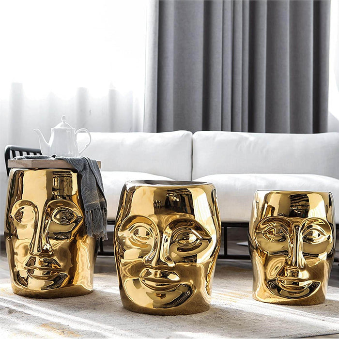Phiz Accent Table - Gold - Roomours