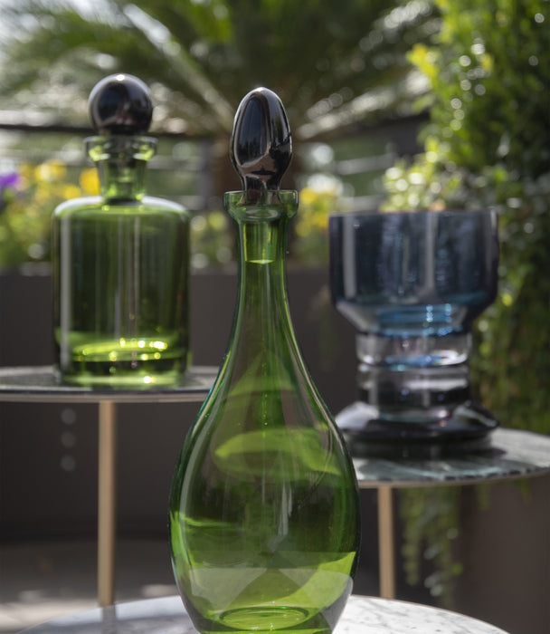 Vesti La Tavola Glass Juice Bottle - Fashion Green