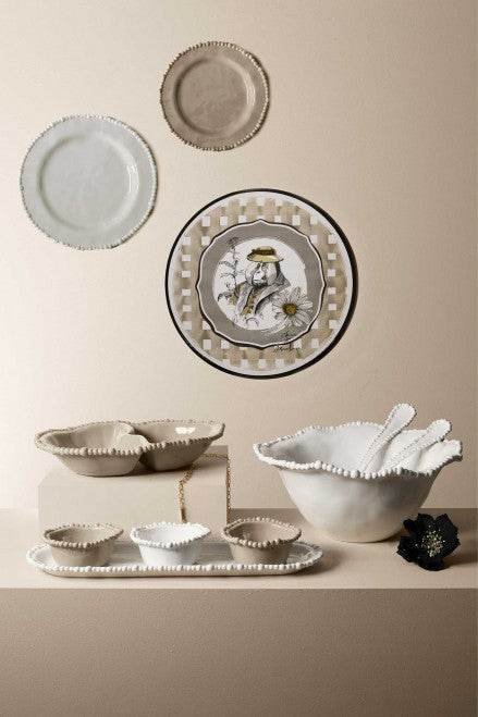 Joke Table Kitchen Melamine Set Small Bowls White