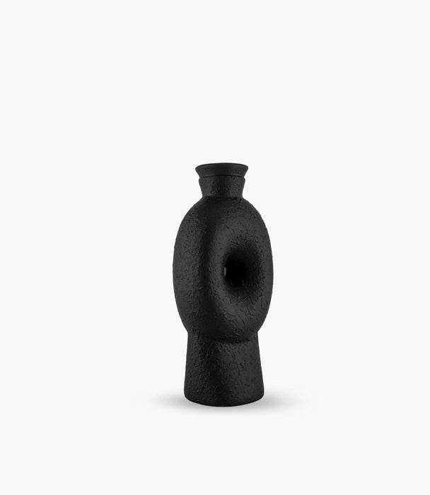 Zanini Large Vase - Black - Roomours
