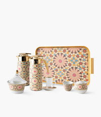 Naqsh Pink Tea & Coffee Bundles 23 Pcs