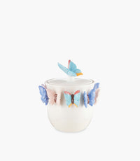 Butterfly Pot With Lid 18.5*18.5*21cm