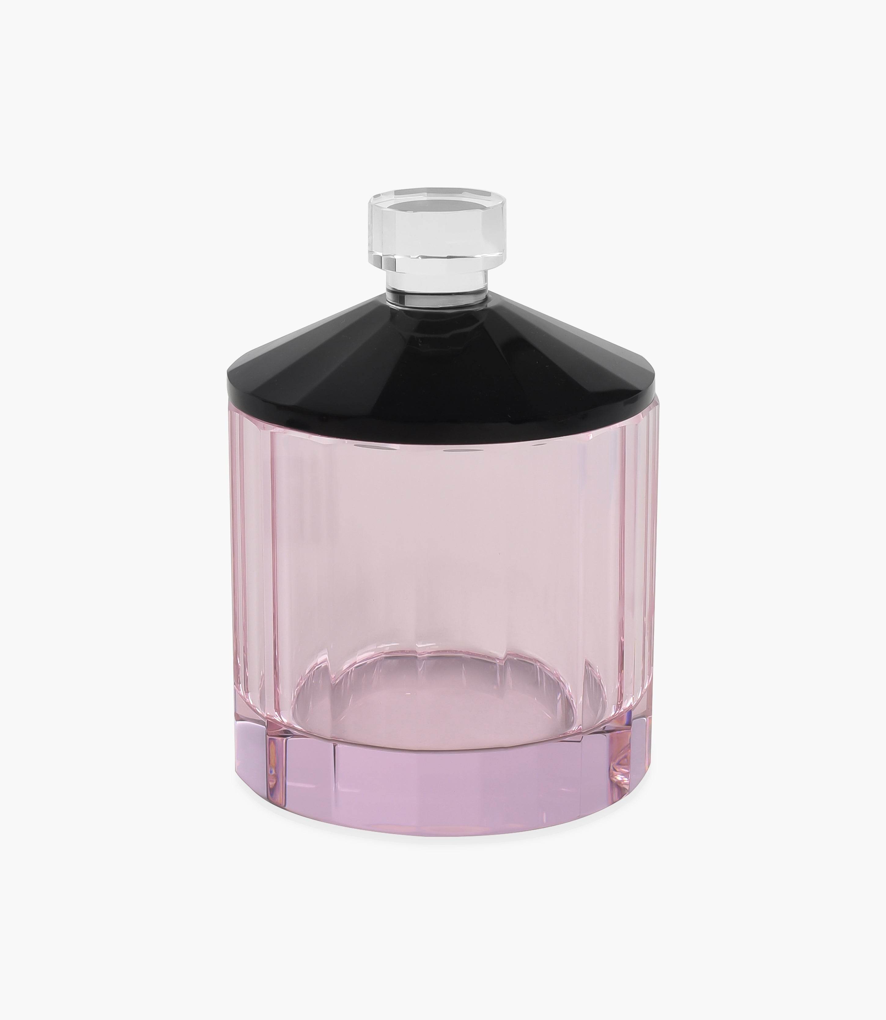 Kiyara Crystal Glass Jar 9x9x12cm