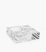 Kiyara Crystal Glass Ashtray Clear 13.5x13.5x3.5cm - Roomours