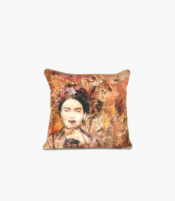 Memories Velvet Cushion 60x60 cm - Frida