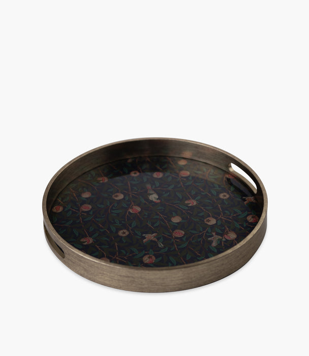 Mathilde Round Tray S/2, 39.5*39.5*4cm, 34*34*4cm