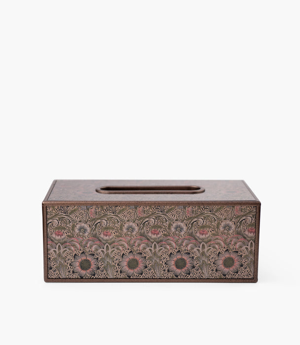 Tapestry Floral Tissue Box 25*13.5*9.8CM