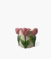 Tulip Dolomite Pot S 16.7*15.5*13cm