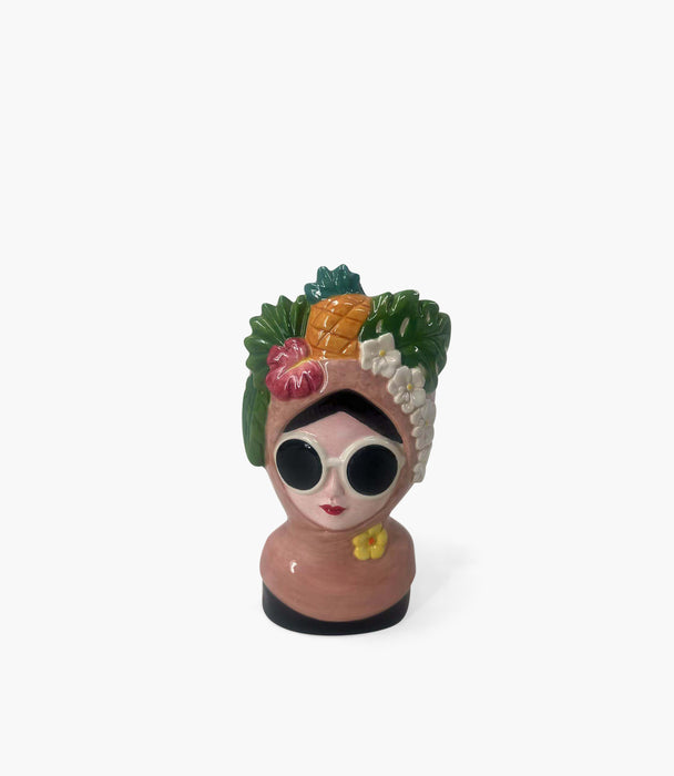 Isla Ida Dolomite Figure Vase 9.5*8.5*19cm