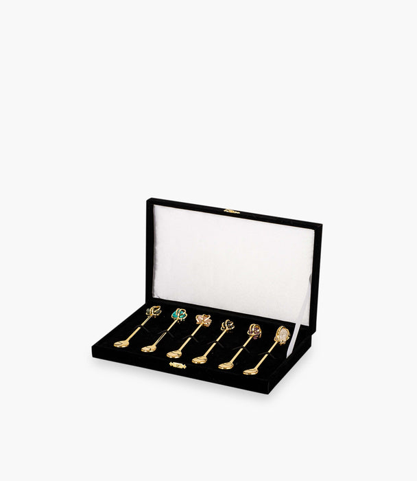 طقم ملاعق شاي ميرّا ستانلس ستيل - عدد 6