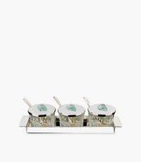 Dogal Tas Jam Box In Green Stone 8 x 31cm