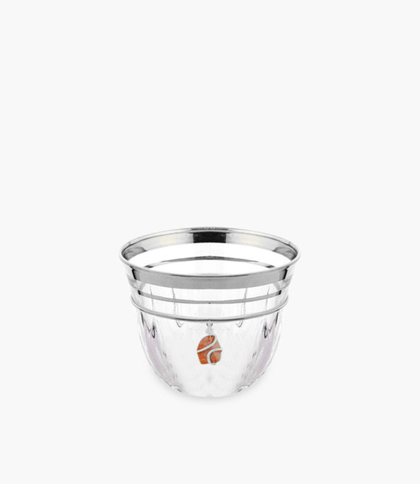 طقم أكواب ميرّا كريستالية مزدوجة - عدد 6