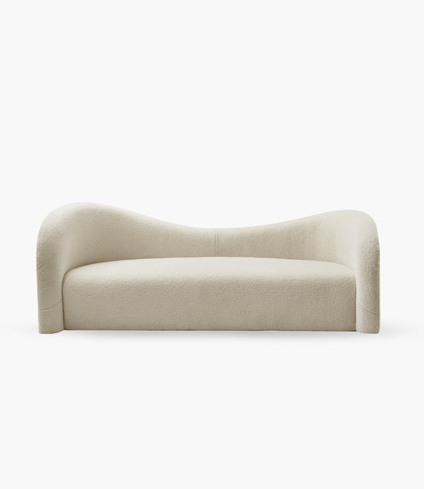 Ettore 3-Seater Fabric Sofa - Beige