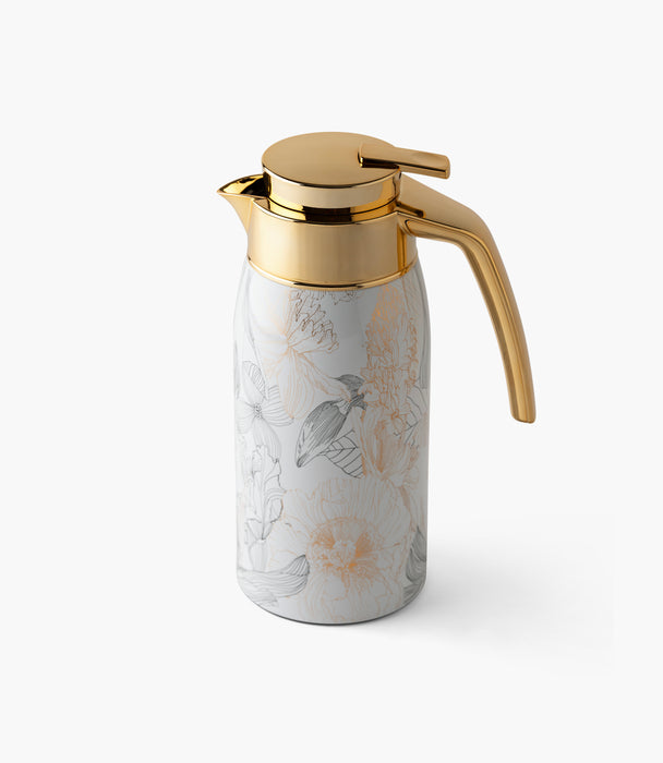 ترمس فلور دو سوار ستانلس ستيل برسوم أزهار - 0.75 لتر