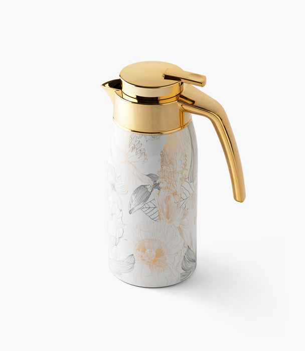 ترمس فلور دو سوار ستانلس ستيل برسوم أزهار - 0.75 لتر