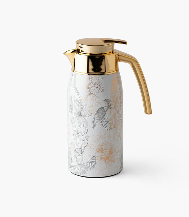 ترمس فلور دو سوار ستانلس ستيل برسوم أزهار - 0.75 لتر