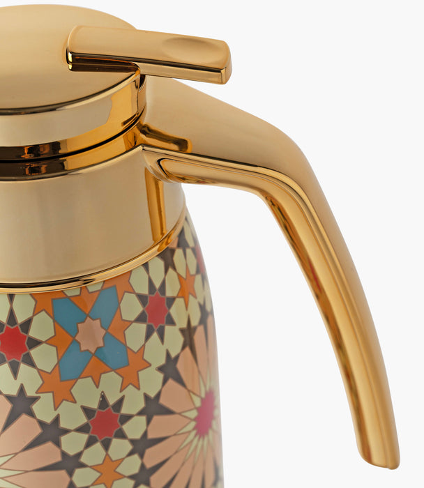 Naqsh Beige/Pink Thermos 0.75L